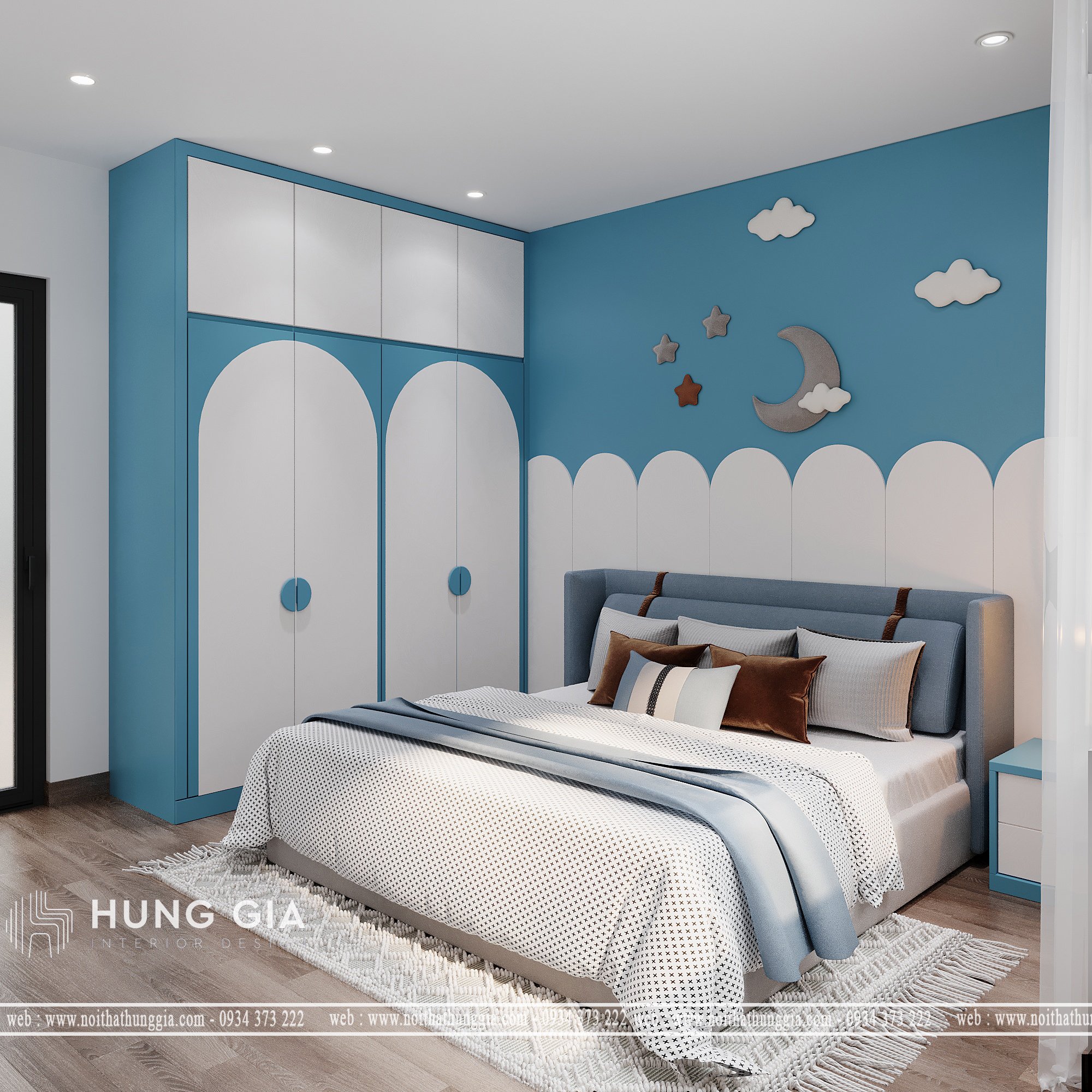 Không gian thiết kế nội thất phòng ngủ