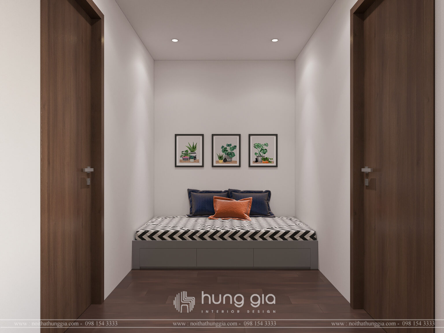Thiết kế khu vực nghỉ ngơi đơn giản