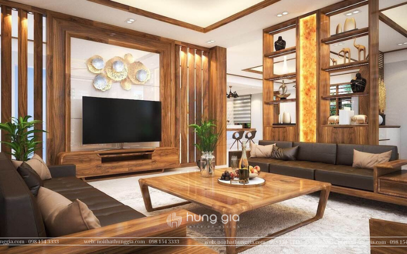 Thiết kế phòng khách phong cách cổ điển