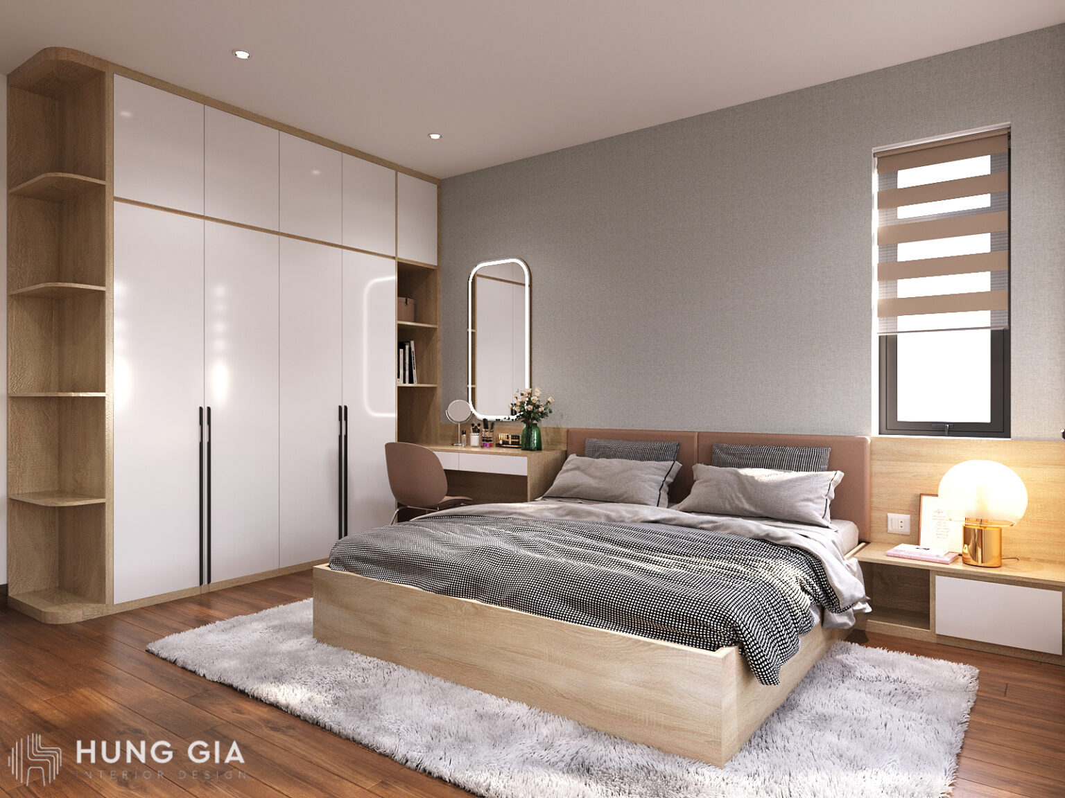 Phong cách thiết kế hiện đại tại Hưng Gia