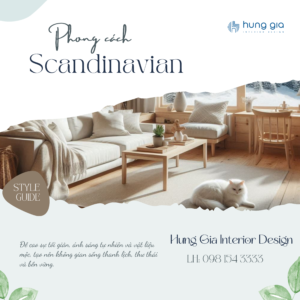 phong cách nội thất Scandinavian