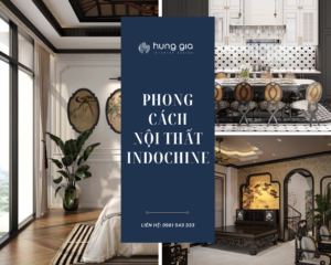 phong cách nội thất Indochine